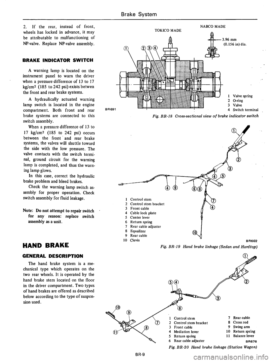 DATSUN 610 1975  Service Manual 