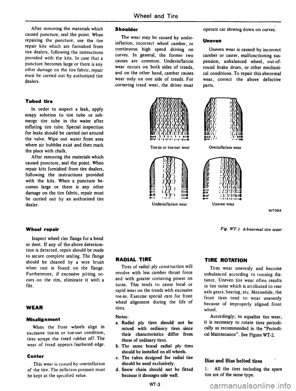 DATSUN 610 1975  Service Manual 