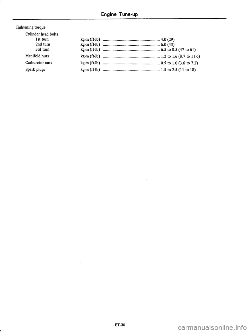 DATSUN 610 1975  Service Manual 