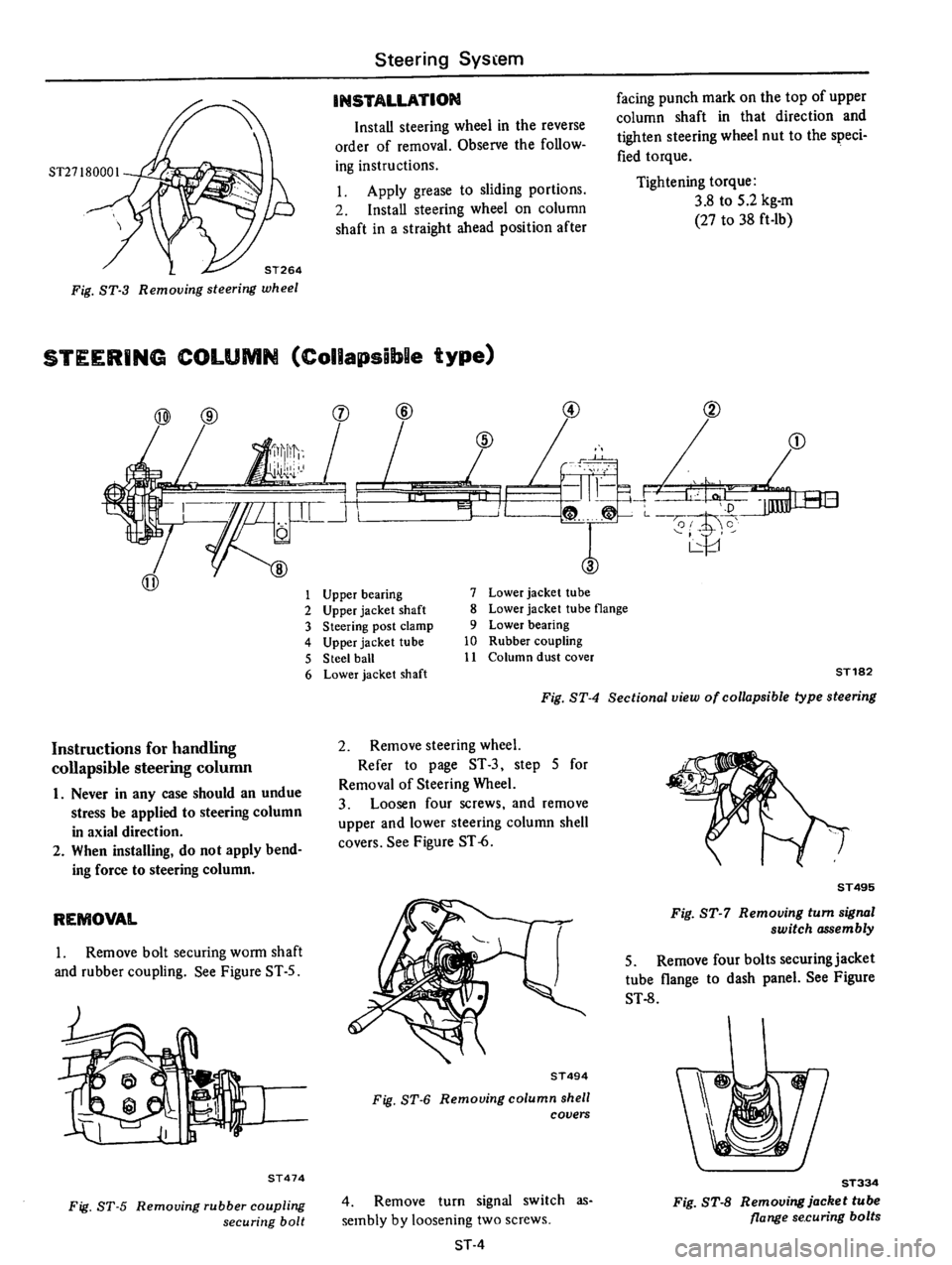 DATSUN 610 1975  Service Manual 