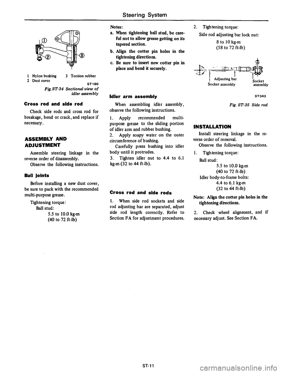 DATSUN 610 1975  Service Manual 