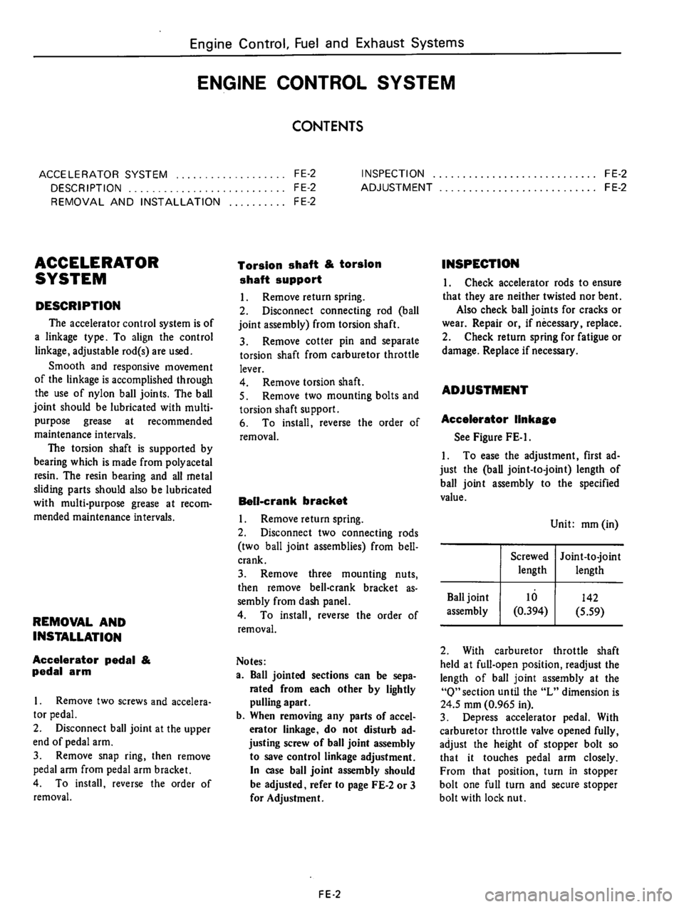 DATSUN 610 1975  Service Manual 