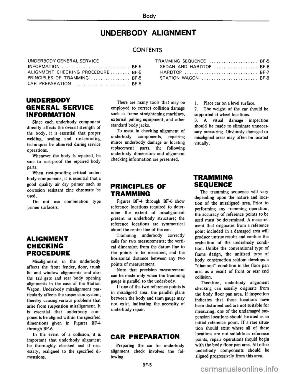 DATSUN 610 1975  Service Manual 