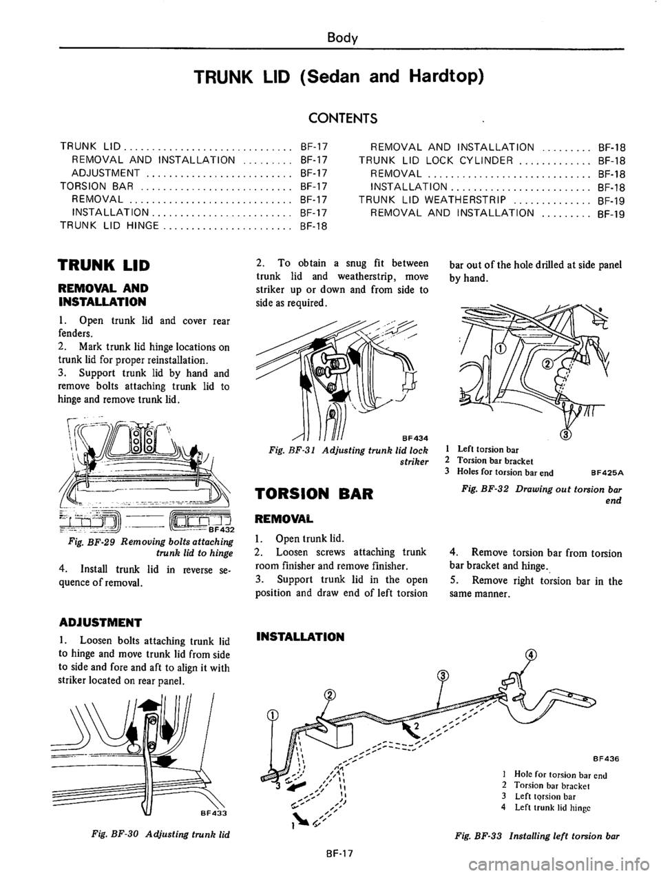 DATSUN 610 1975  Service Manual 