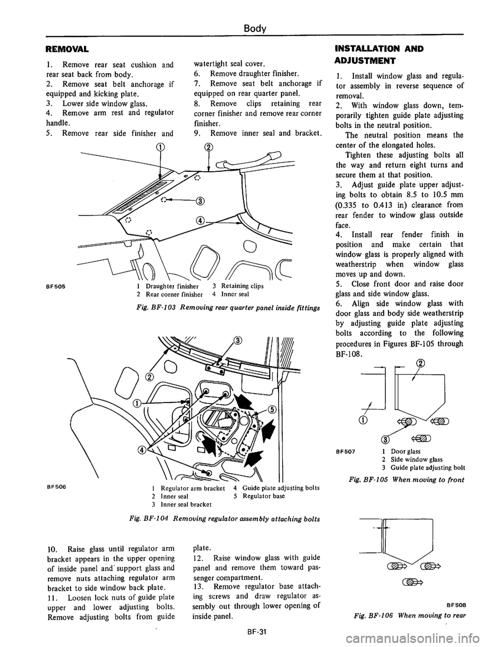 DATSUN 610 1975  Service Manual 