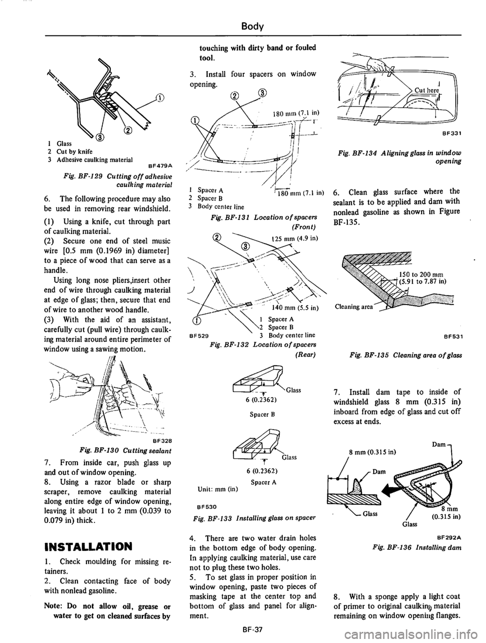 DATSUN 610 1975  Service Manual 