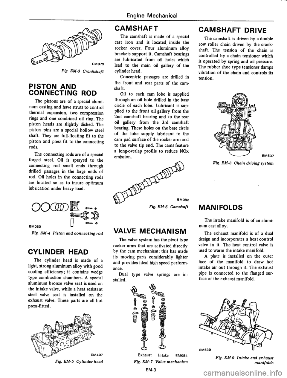 DATSUN 610 1975  Service Manual 
