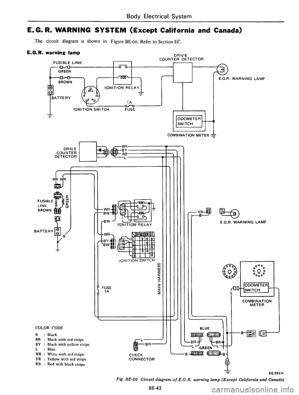 DATSUN 610 1975  Service Manual 