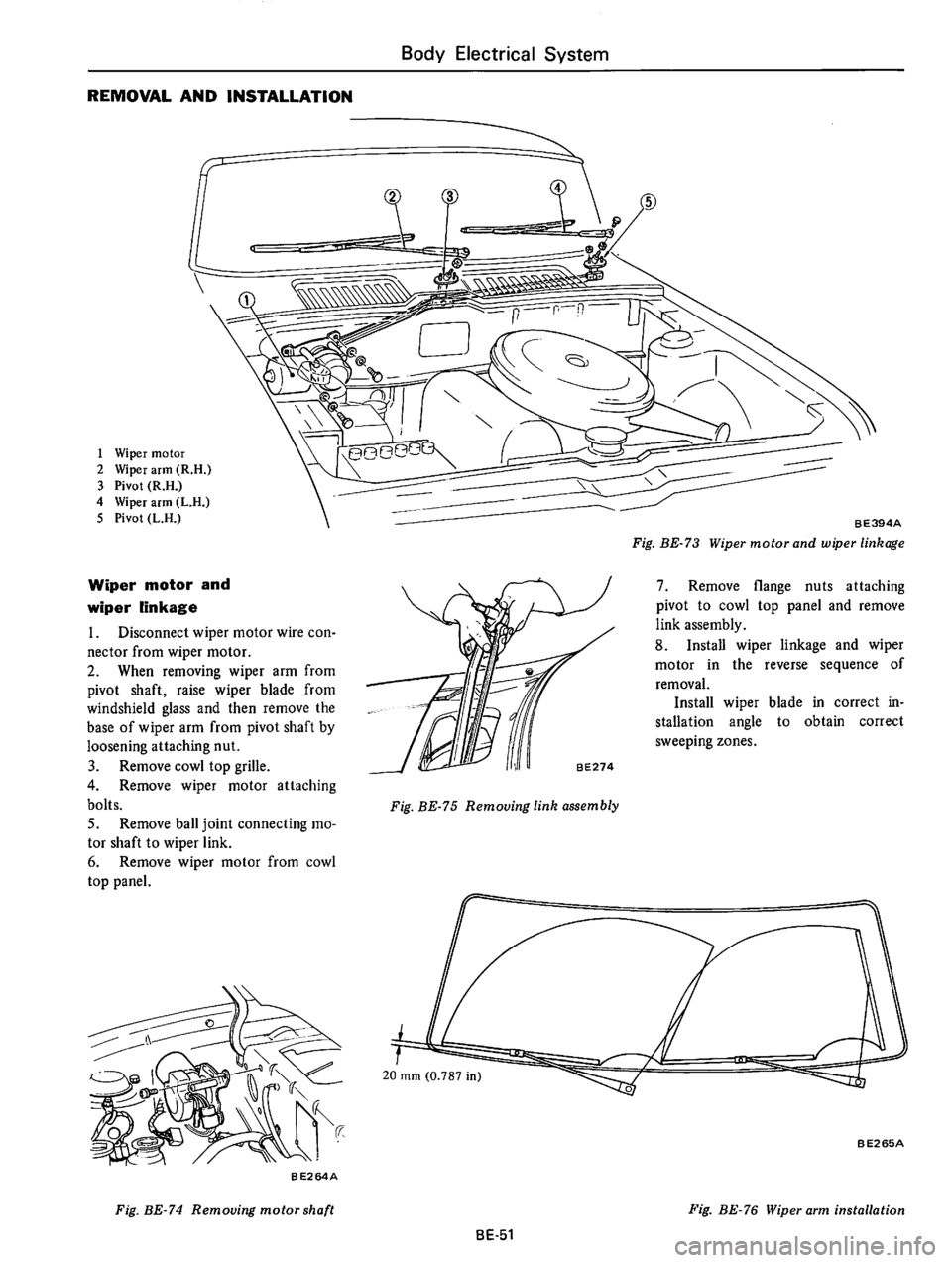 DATSUN 610 1975  Service Manual 