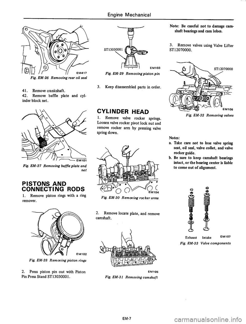 DATSUN 610 1975  Service Manual 