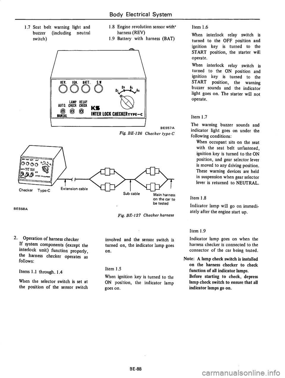 DATSUN 610 1975  Service Manual 
