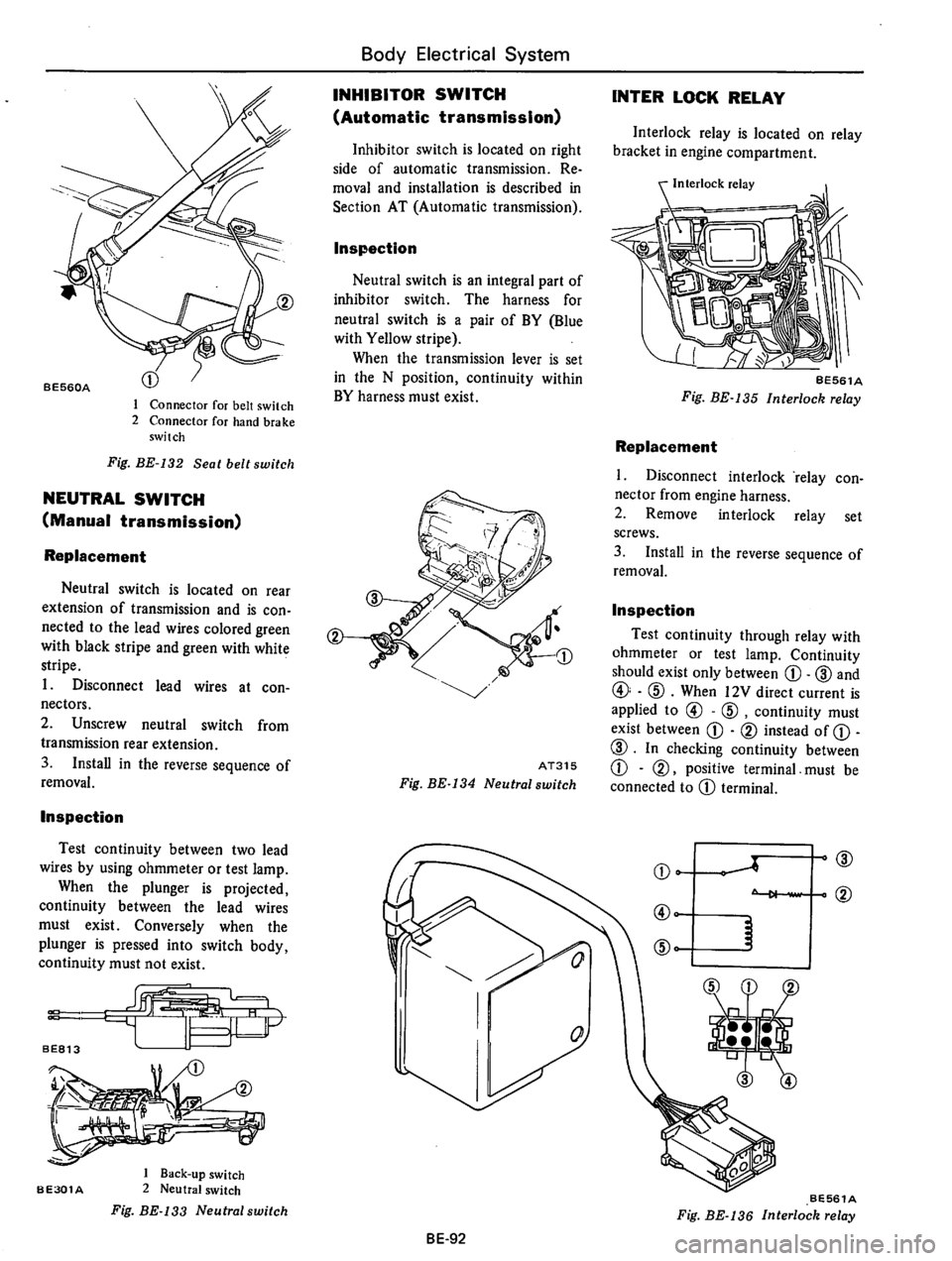DATSUN 610 1975  Service Manual 
