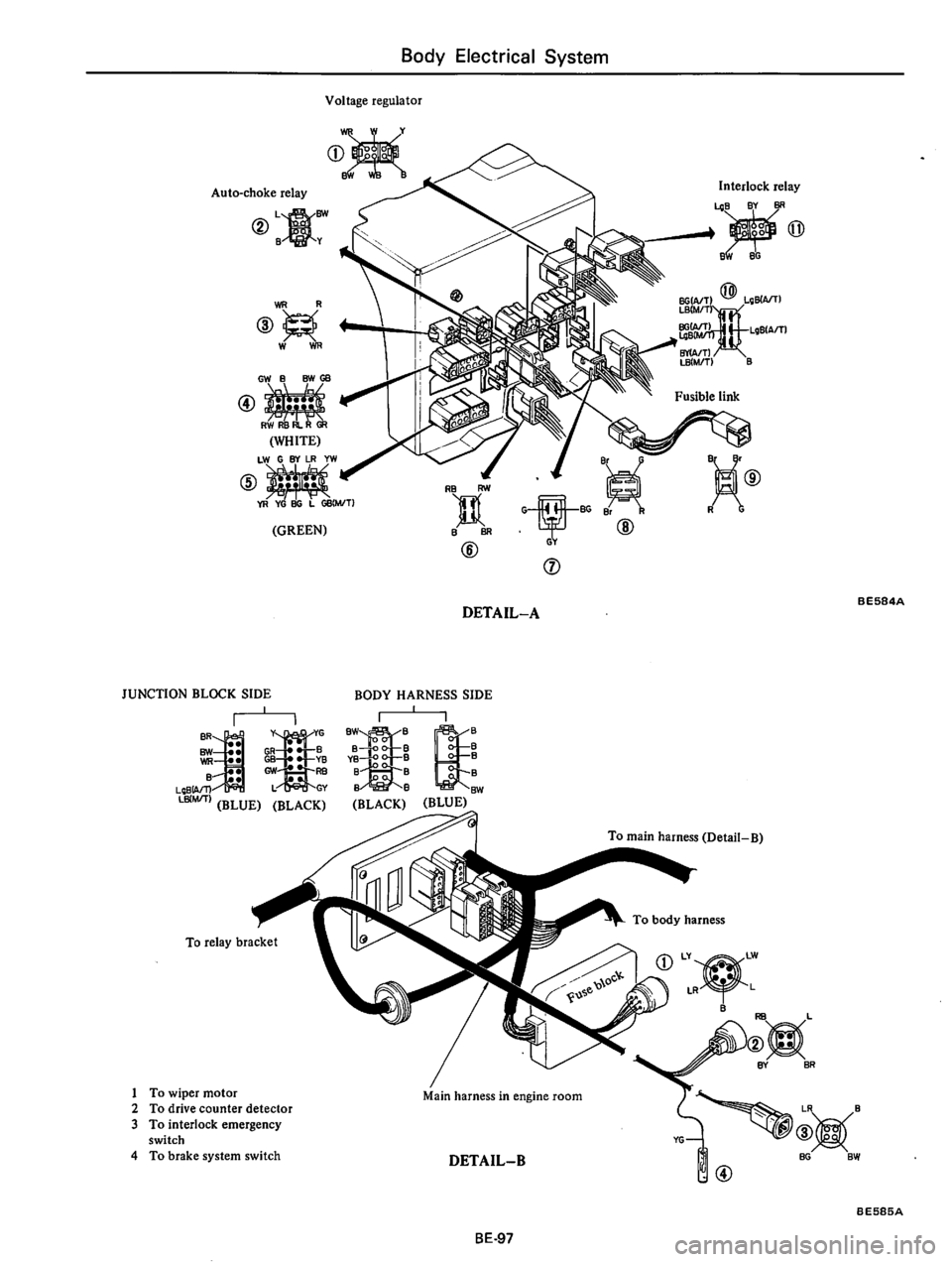 DATSUN 610 1975  Service Manual 