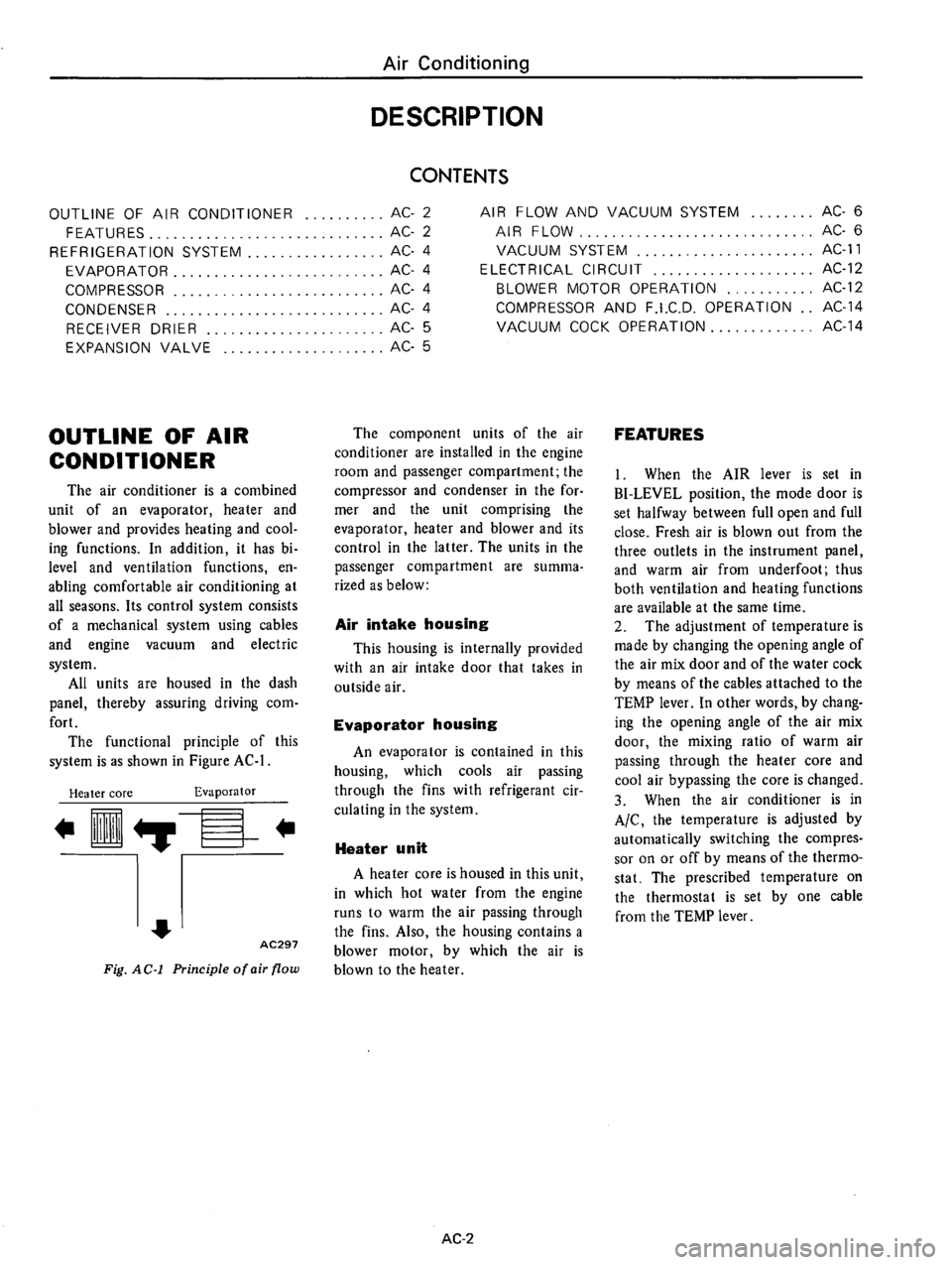DATSUN 610 1975  Service Manual 