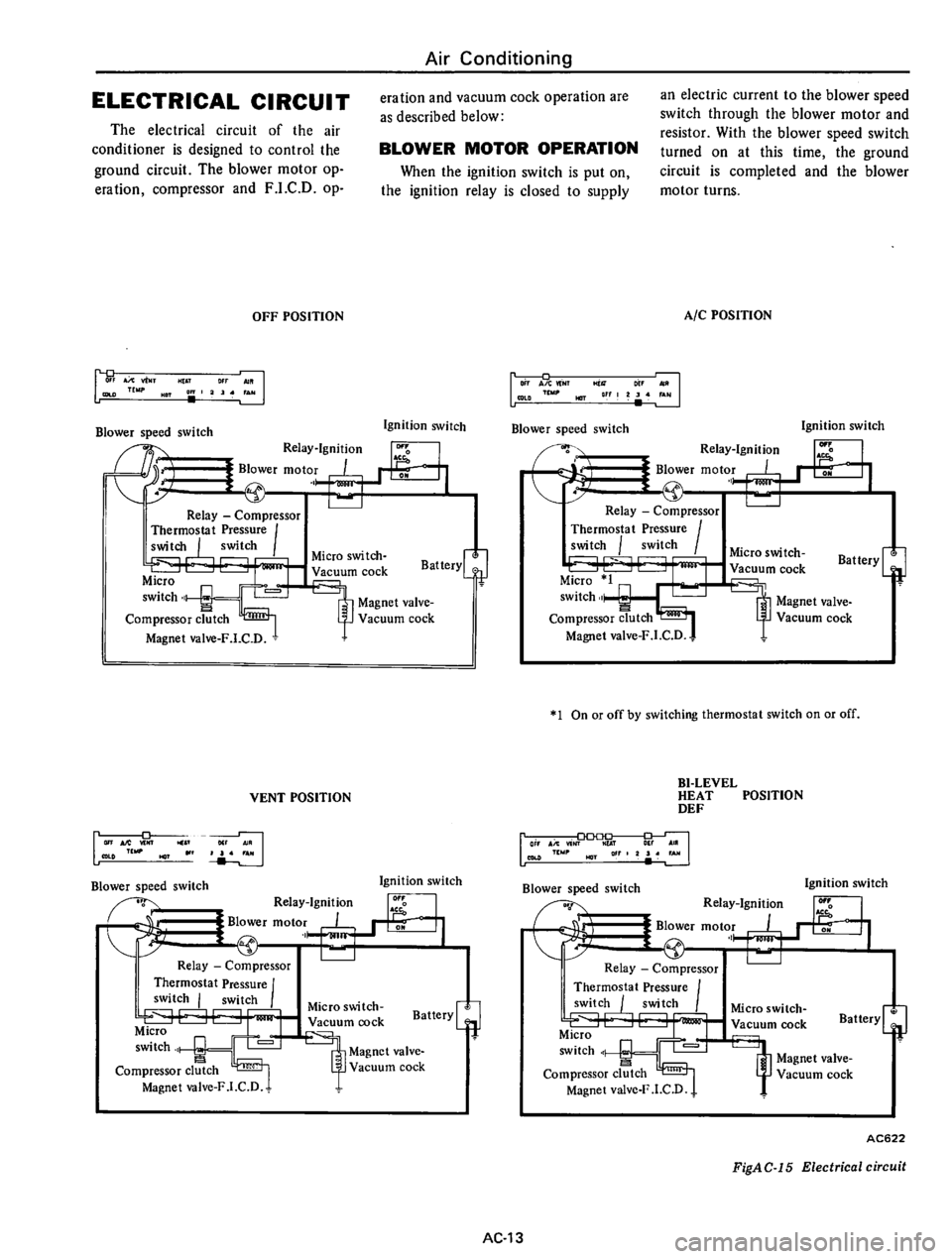 DATSUN 610 1975  Service Manual 