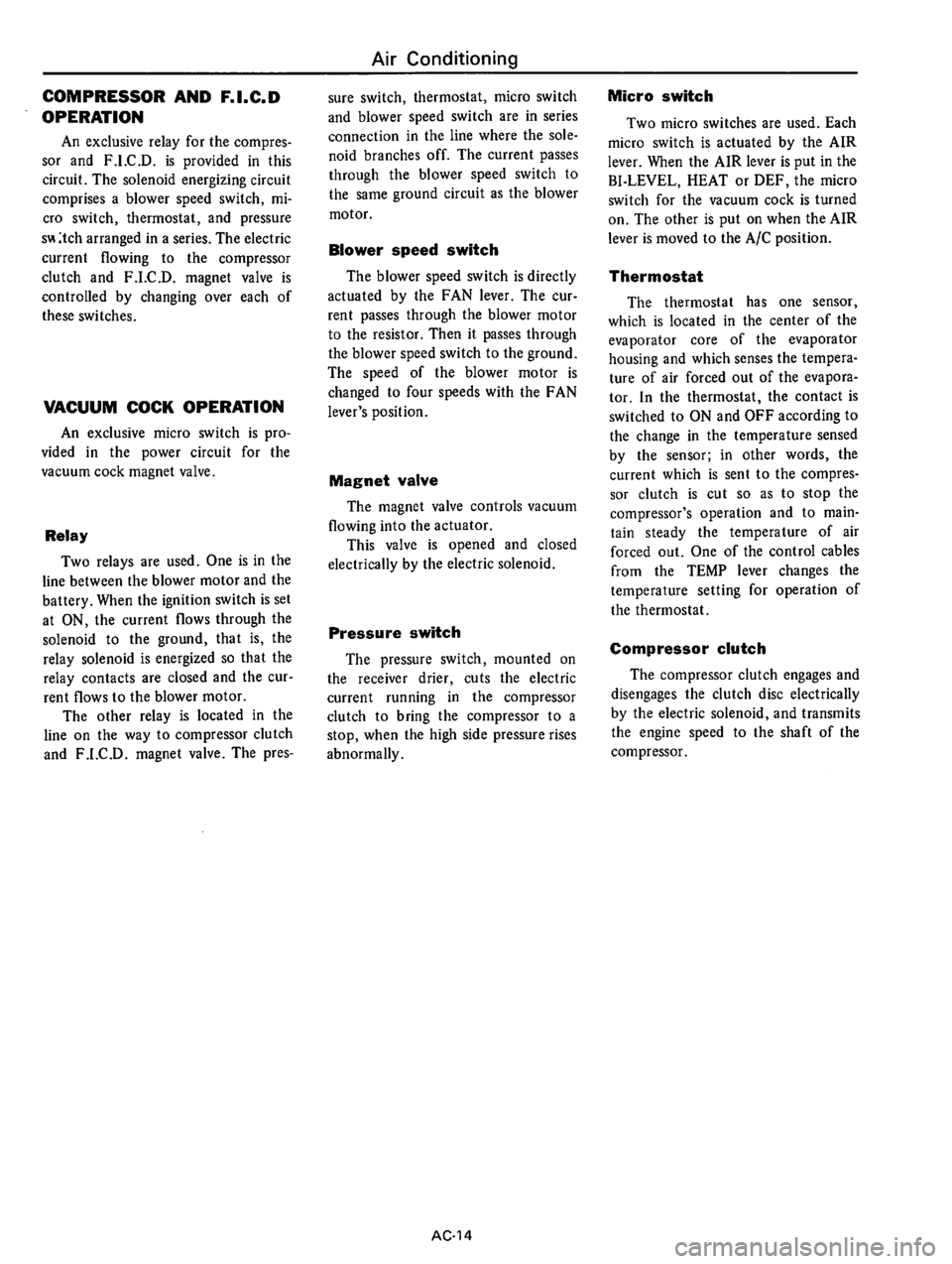 DATSUN 610 1975  Service Manual 
