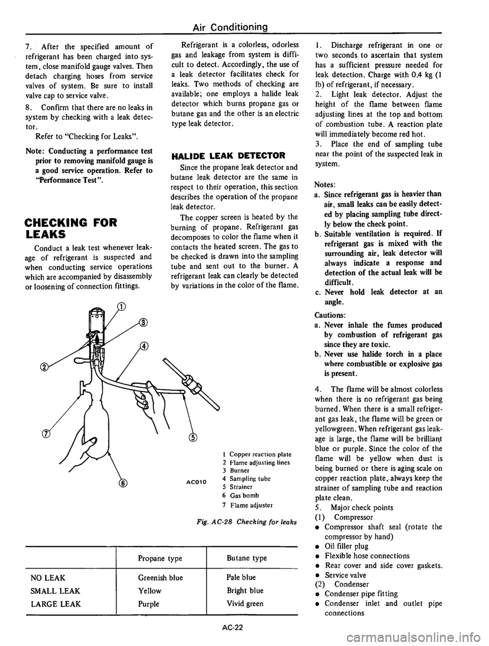 DATSUN 610 1975  Service Manual 