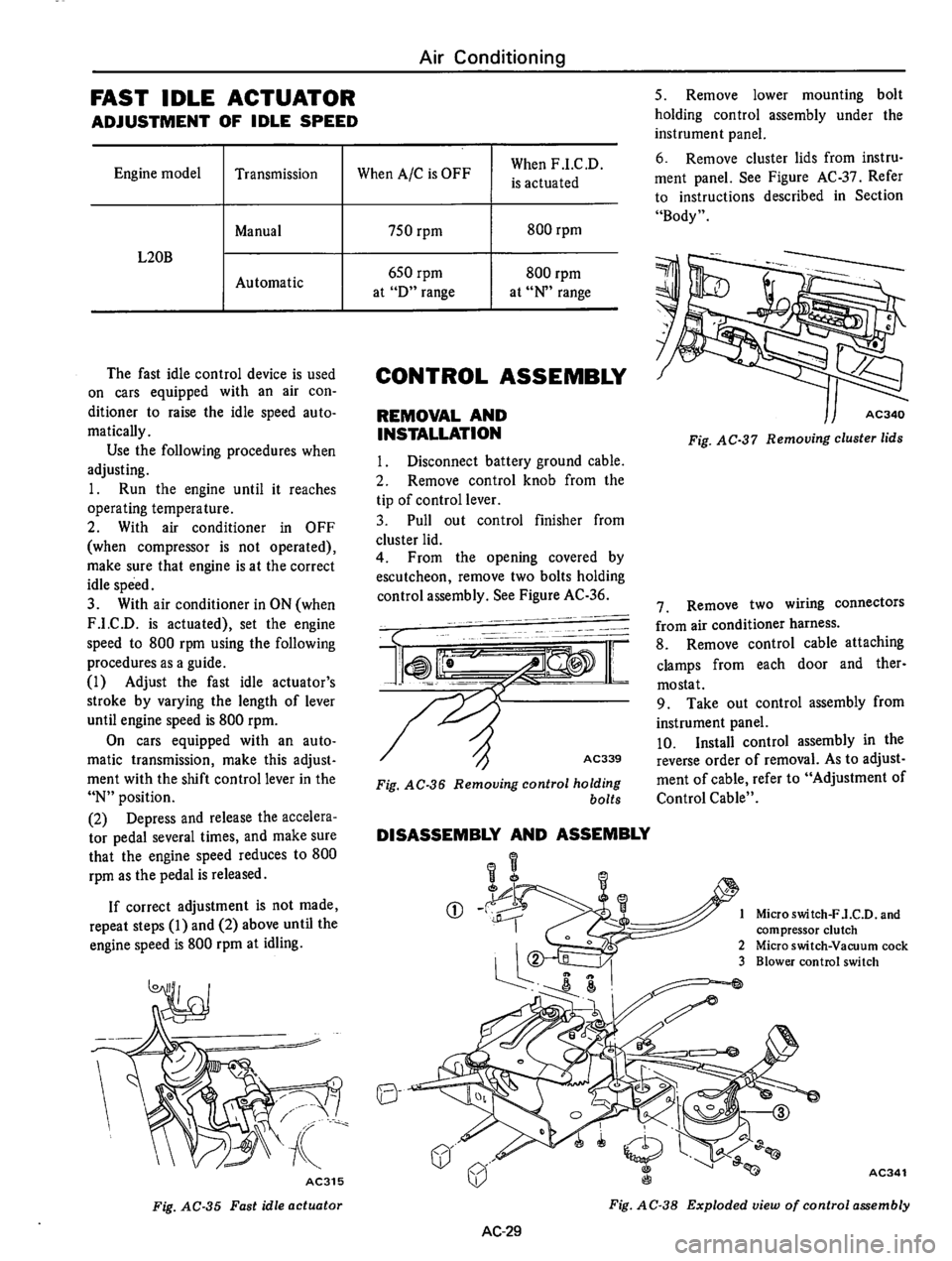 DATSUN 610 1975  Service Manual 