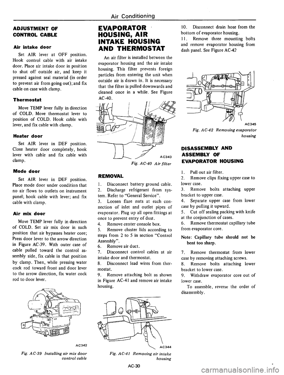DATSUN 610 1975  Service Manual 