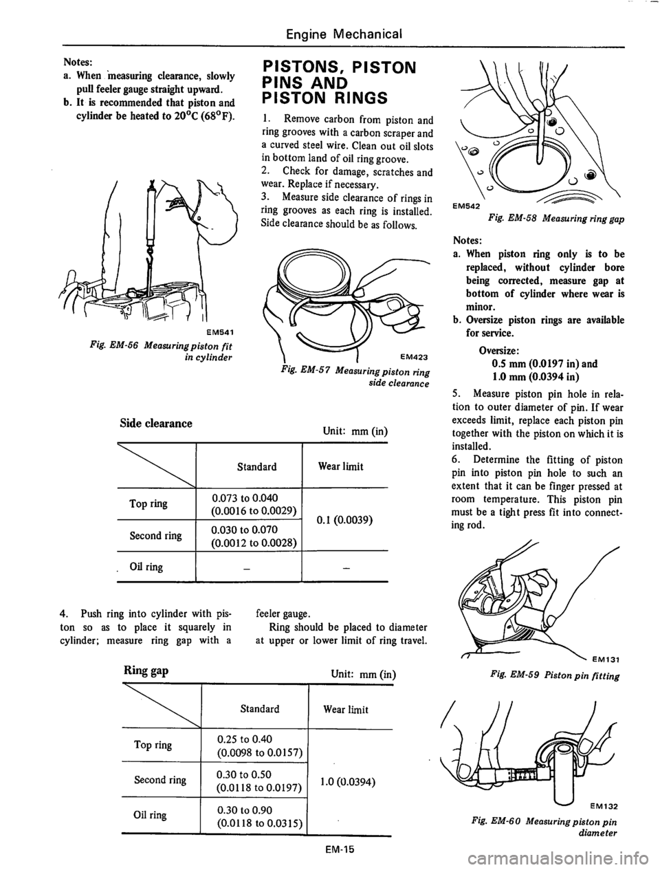 DATSUN 610 1975  Service Manual 