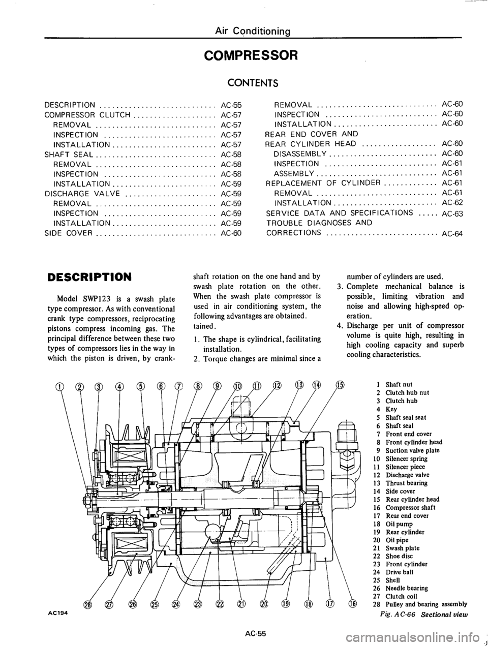 DATSUN 610 1975  Service Manual 