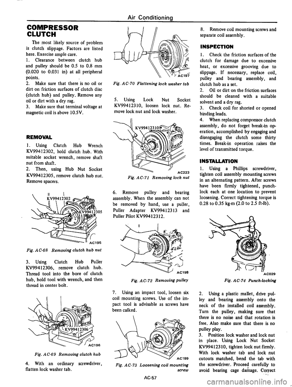 DATSUN 610 1975  Service Manual 