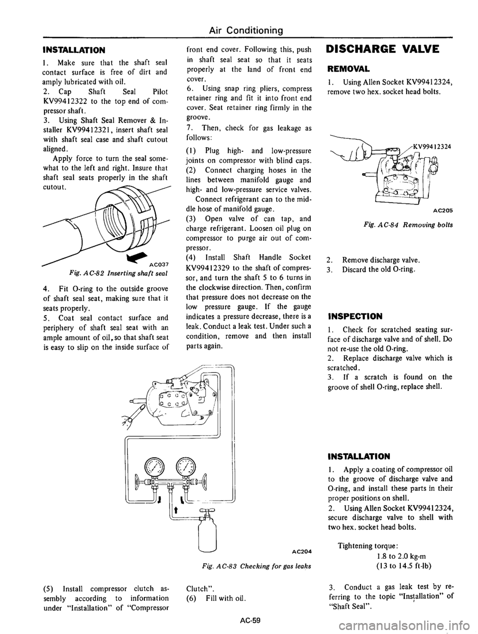 DATSUN 610 1975  Service Manual 