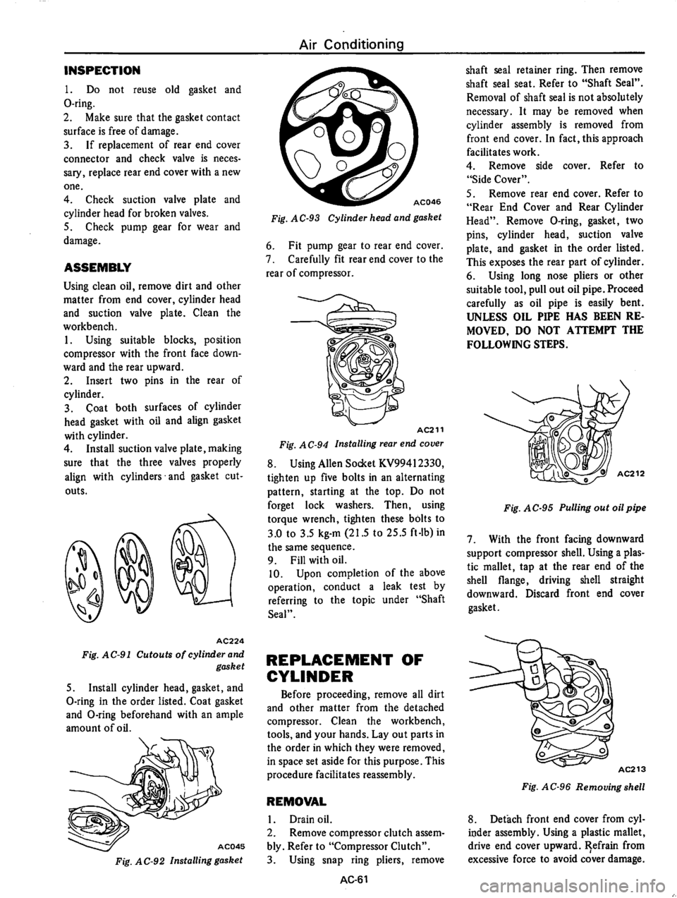 DATSUN 610 1975  Service Manual 