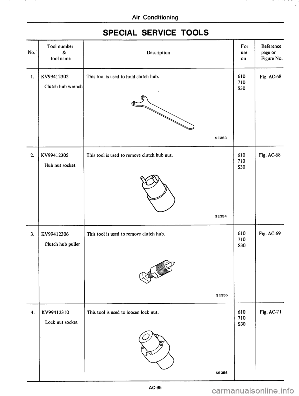 DATSUN 610 1975  Service Manual 