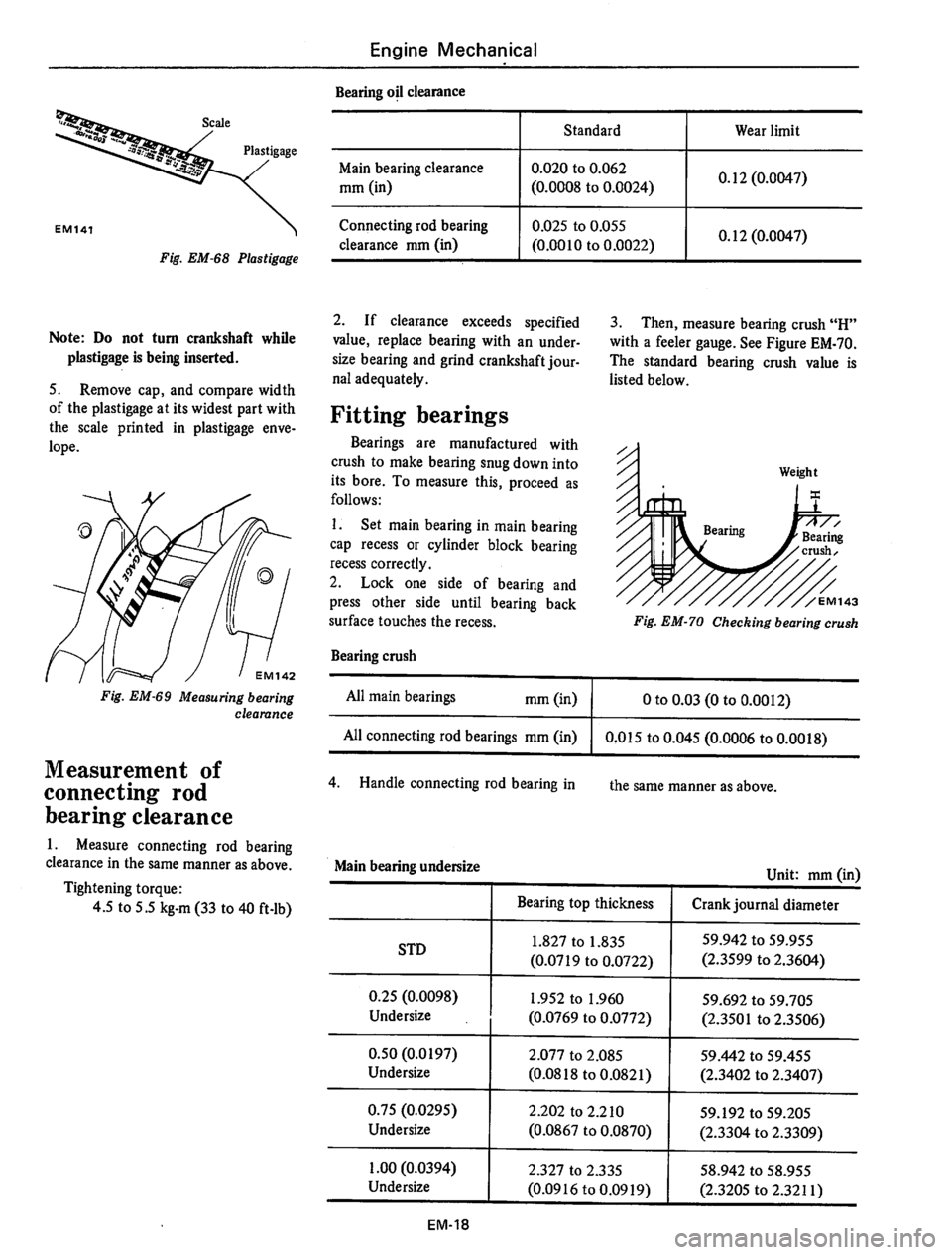 DATSUN 610 1975  Service Manual 