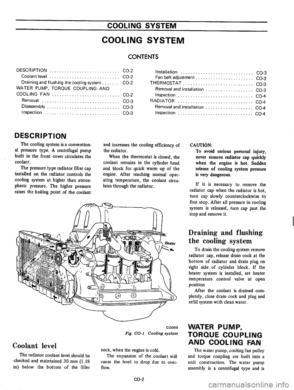 DATSUN 610 1975  Service Manual 