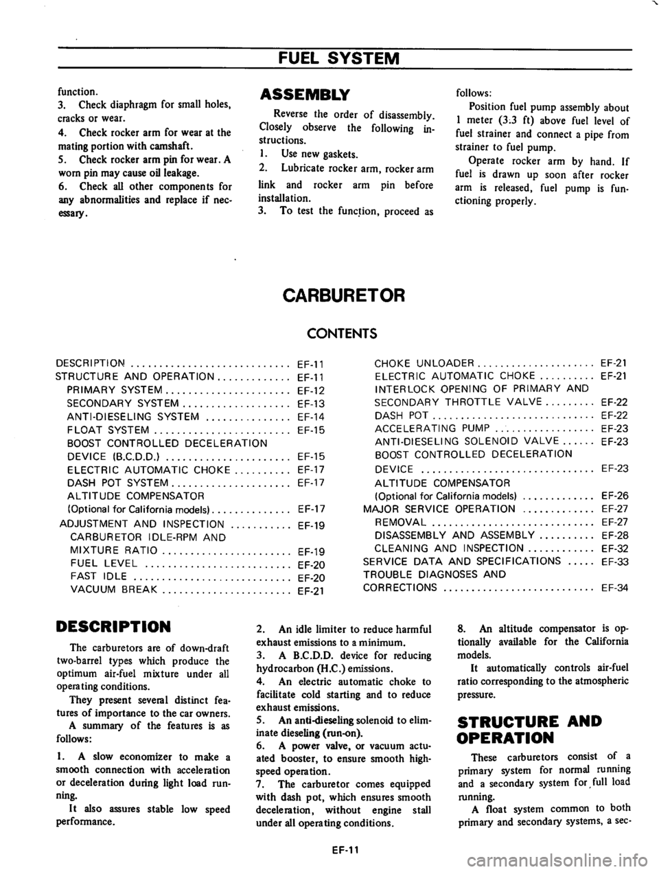 DATSUN 610 1976  Service Manual 
