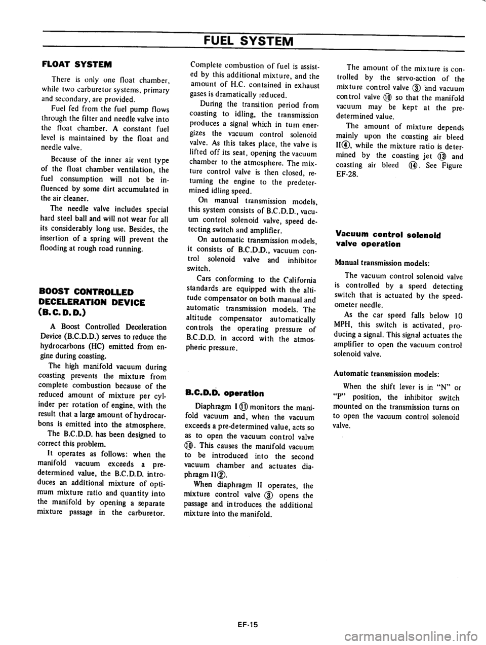DATSUN 610 1976  Service Manual 
