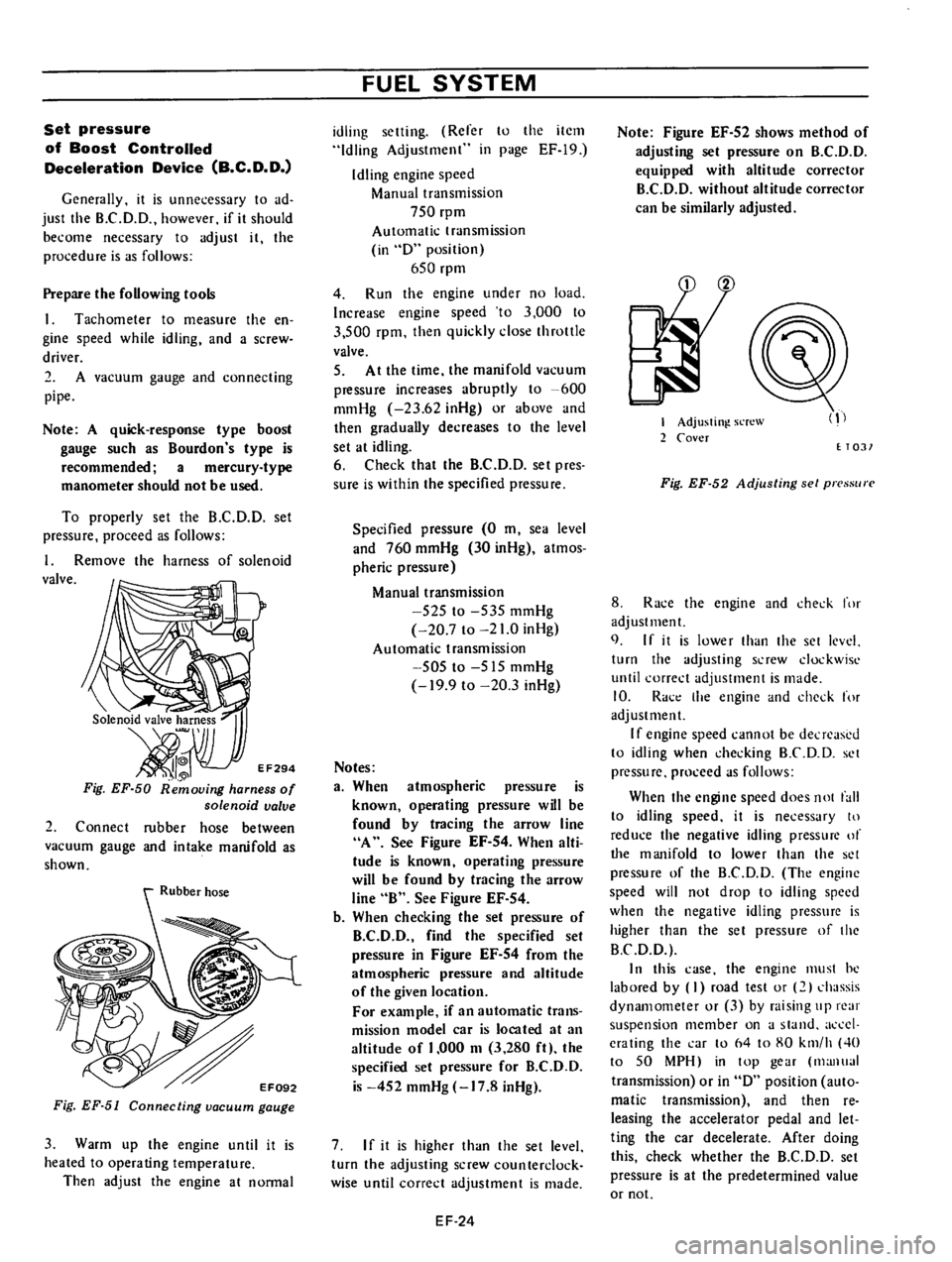 DATSUN 610 1976  Service Manual 
