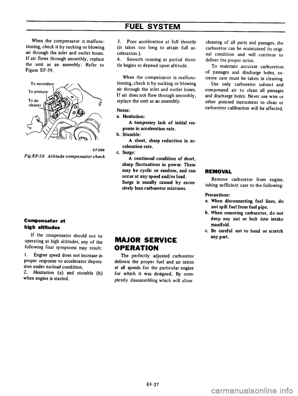 DATSUN 610 1976  Service Manual 