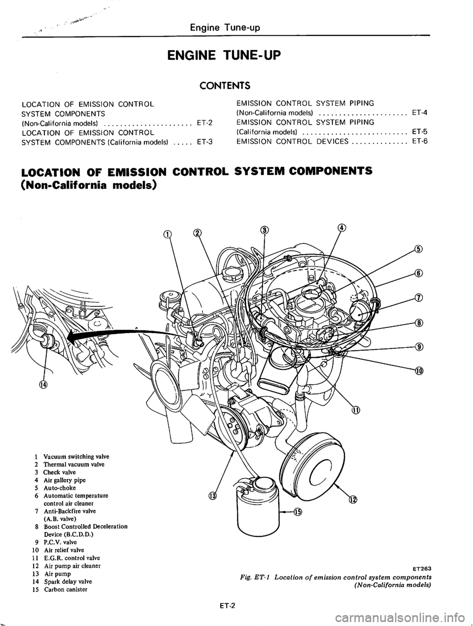 DATSUN 610 1976  Service Manual 