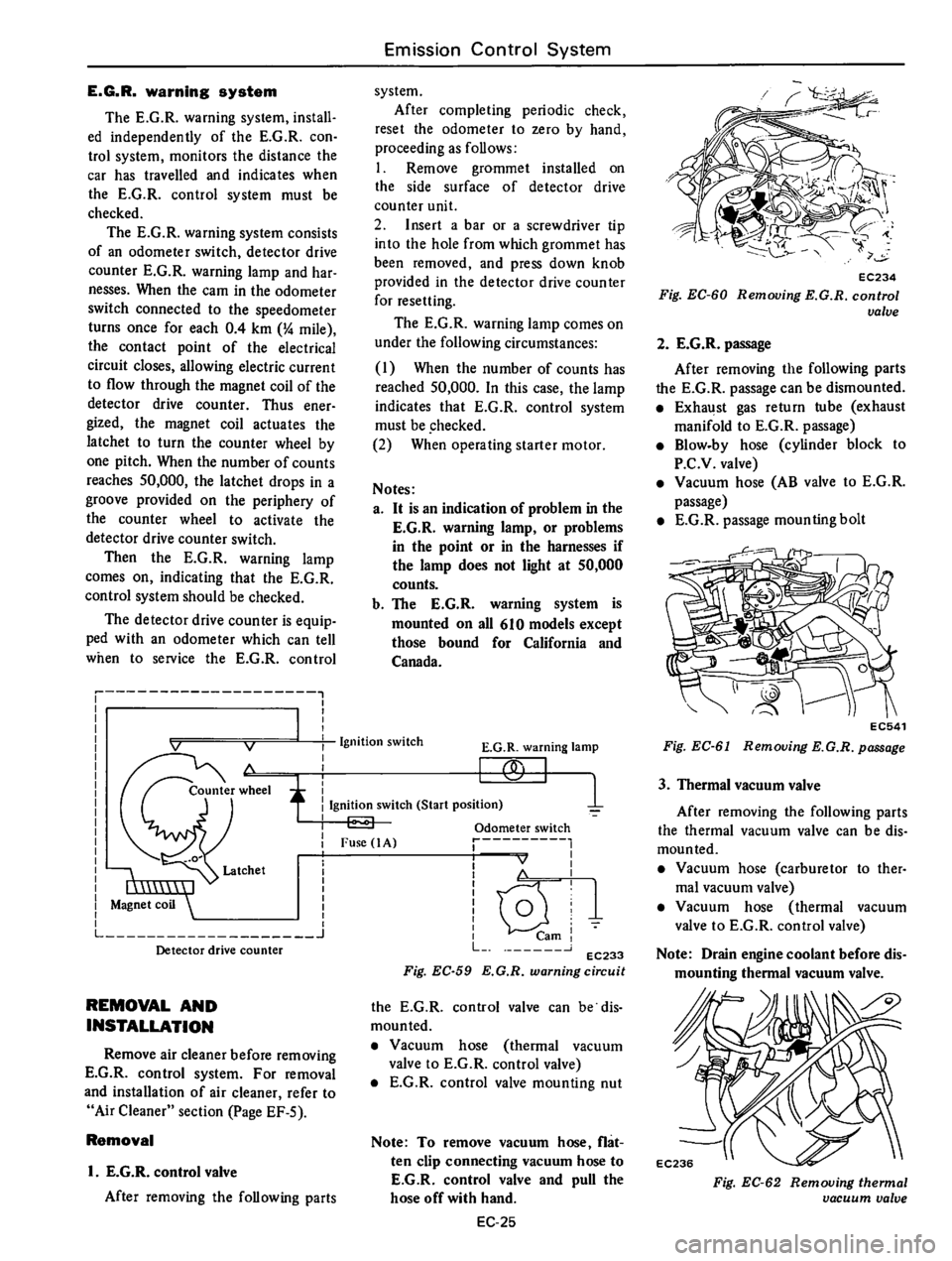 DATSUN 610 1976  Service Manual 