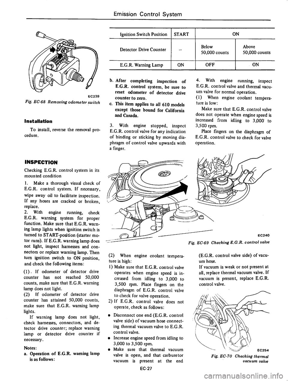 DATSUN 610 1976  Service Manual 