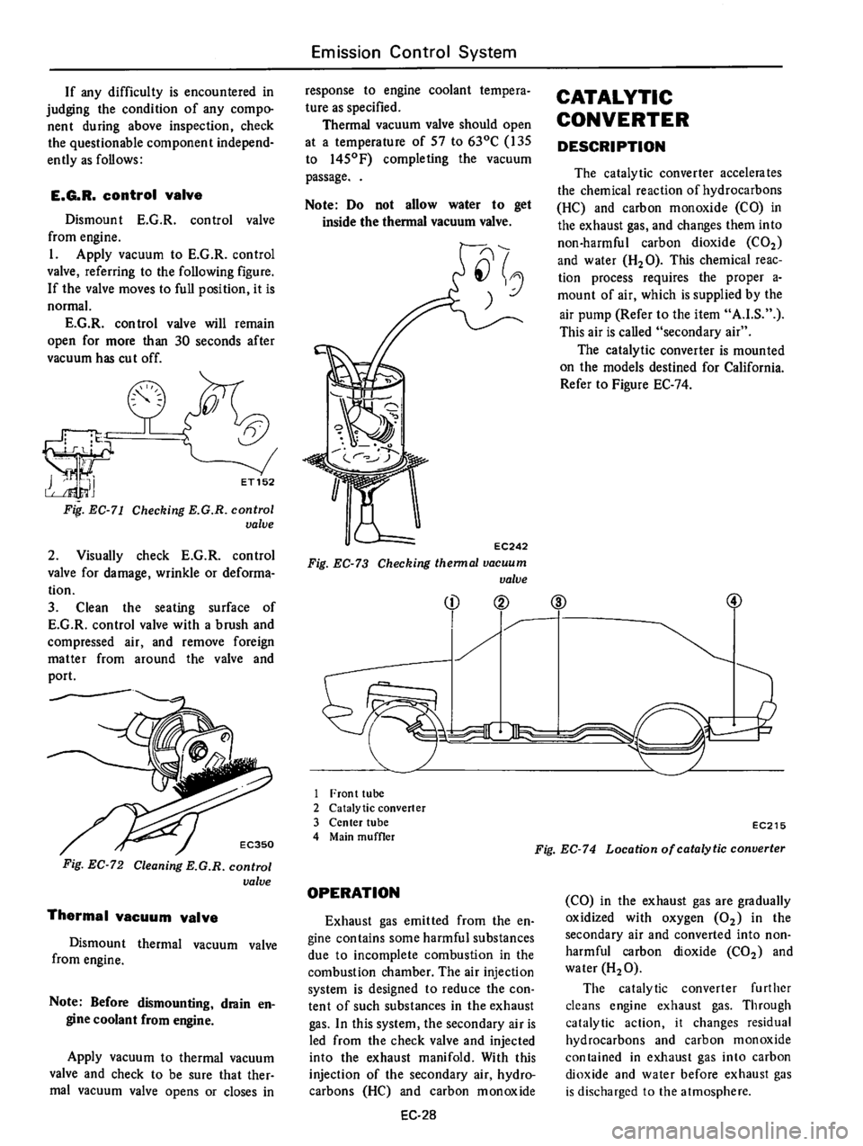 DATSUN 610 1976  Service Manual 