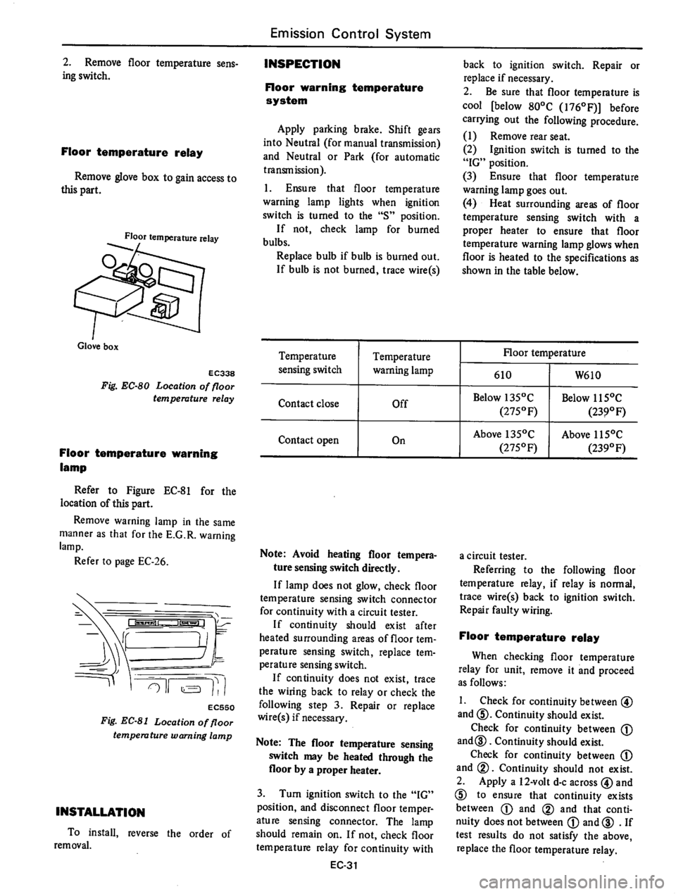 DATSUN 610 1976  Service Manual 