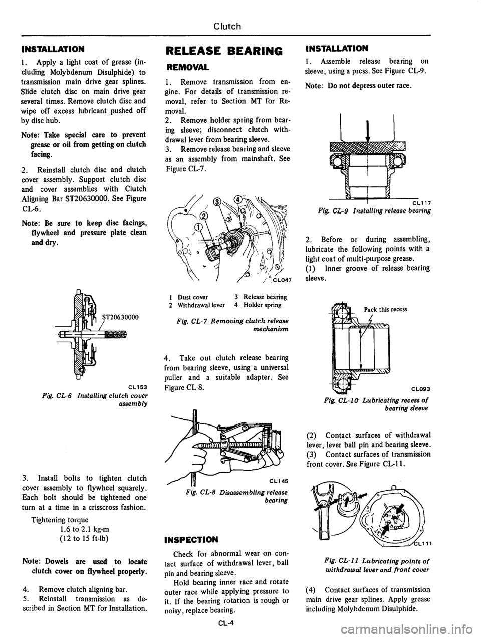 DATSUN 610 1976  Service Manual 