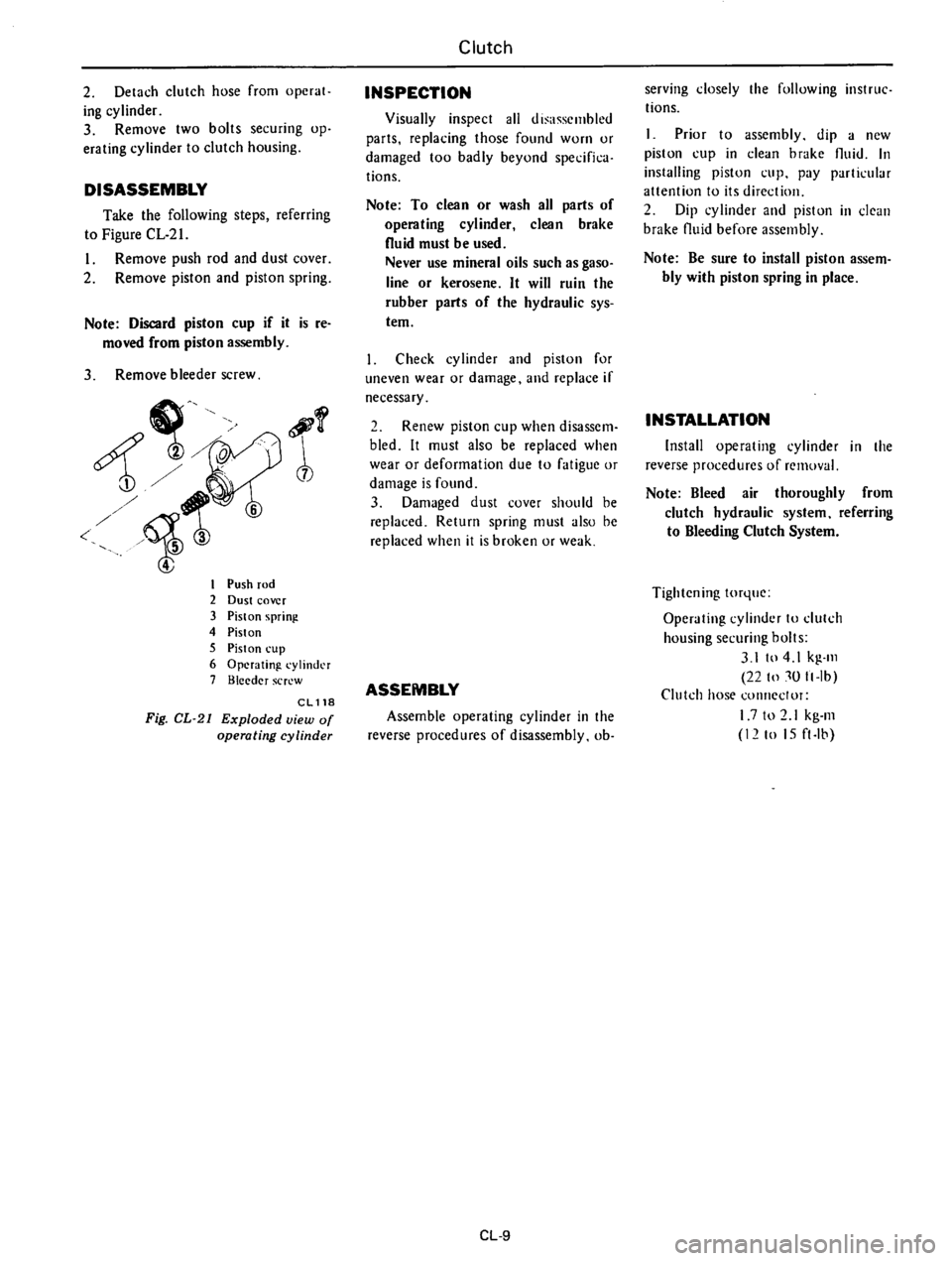 DATSUN 610 1976  Service Manual 