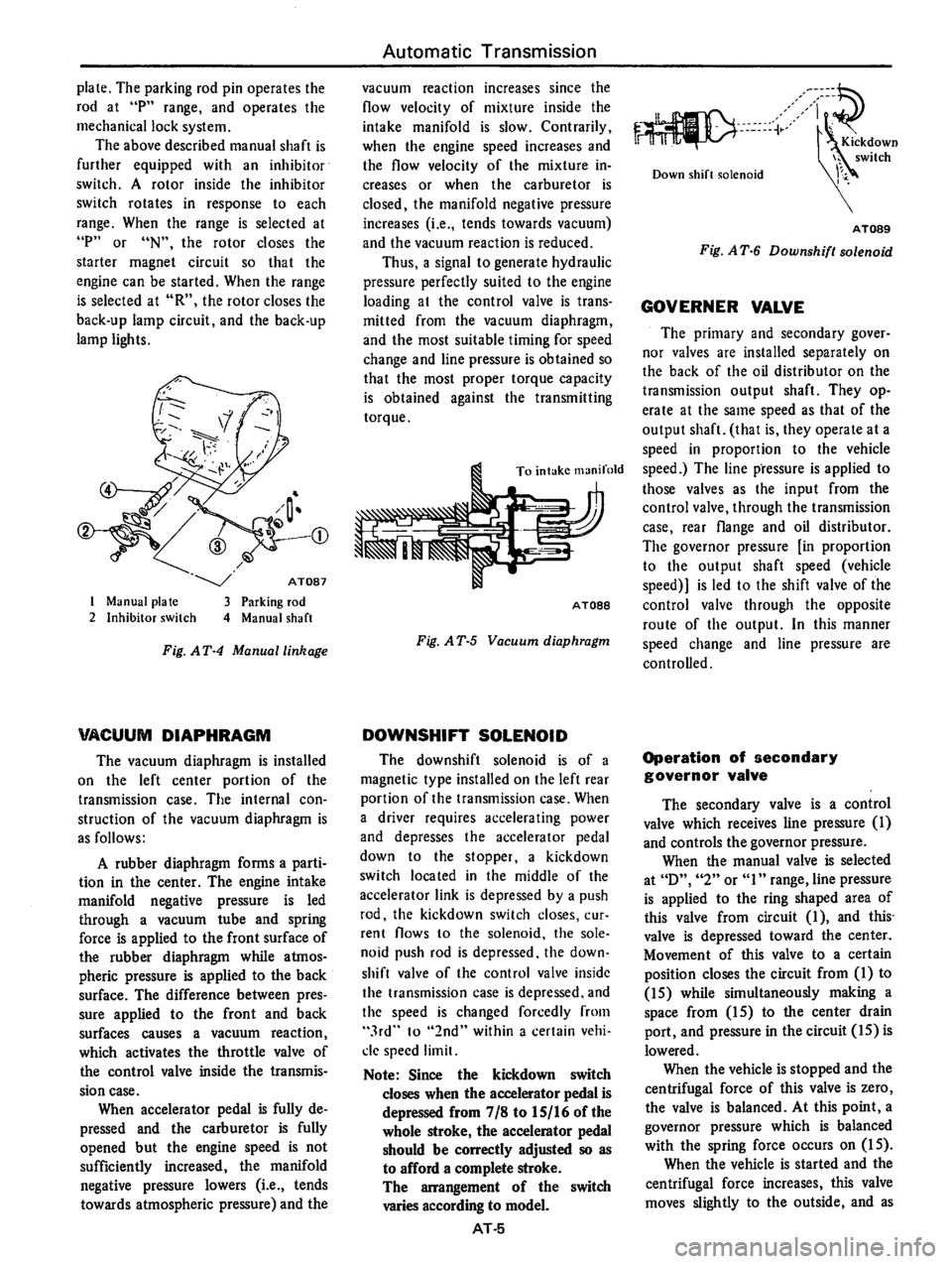 DATSUN 610 1976  Service Manual 
