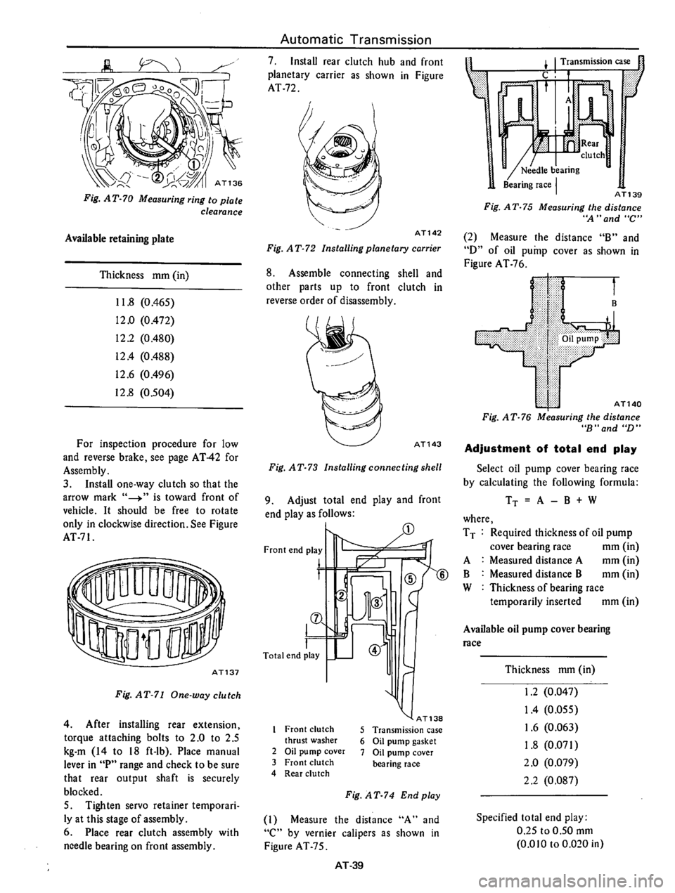 DATSUN 610 1976  Service Manual 