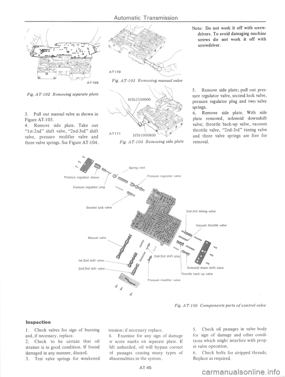DATSUN 610 1976  Service Manual 