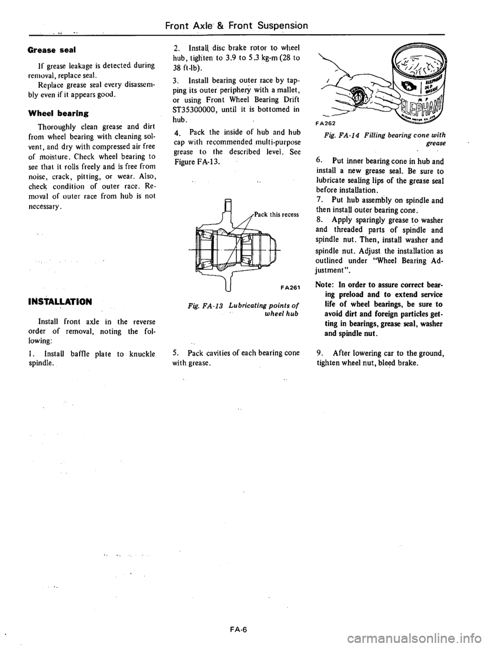 DATSUN 610 1976  Service Manual 