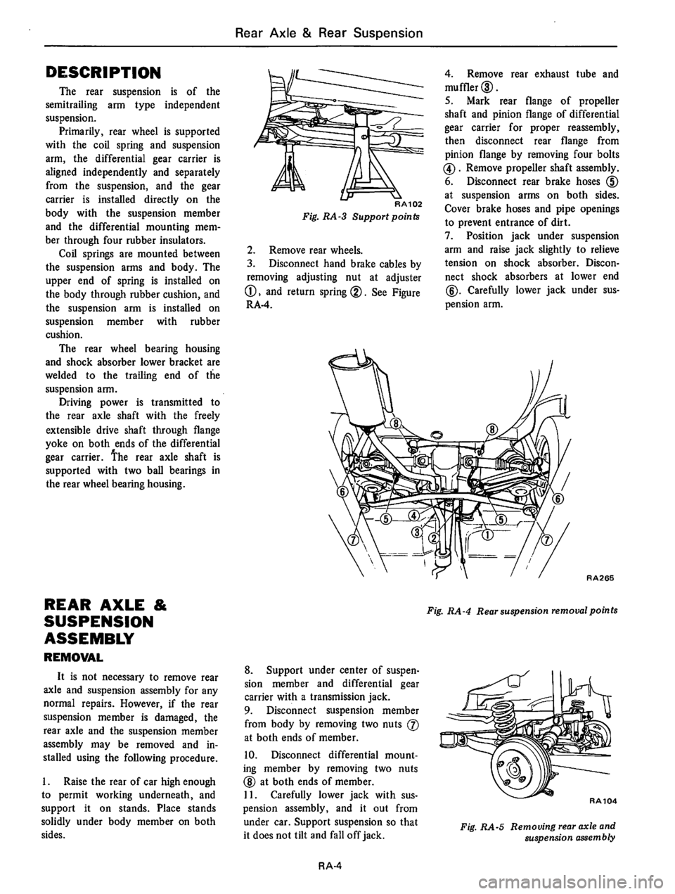 DATSUN 610 1976  Service Manual 