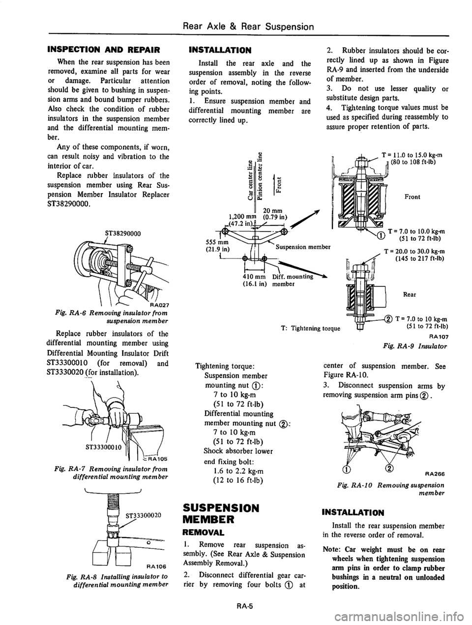 DATSUN 610 1976  Service Manual 