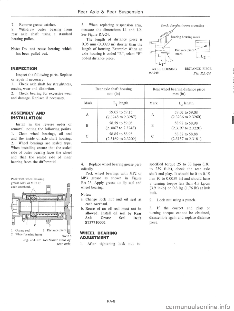 DATSUN 610 1976  Service Manual 