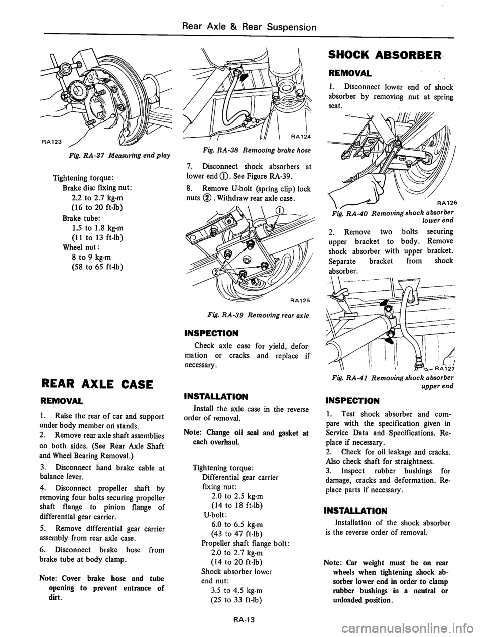 DATSUN 610 1976  Service Manual 